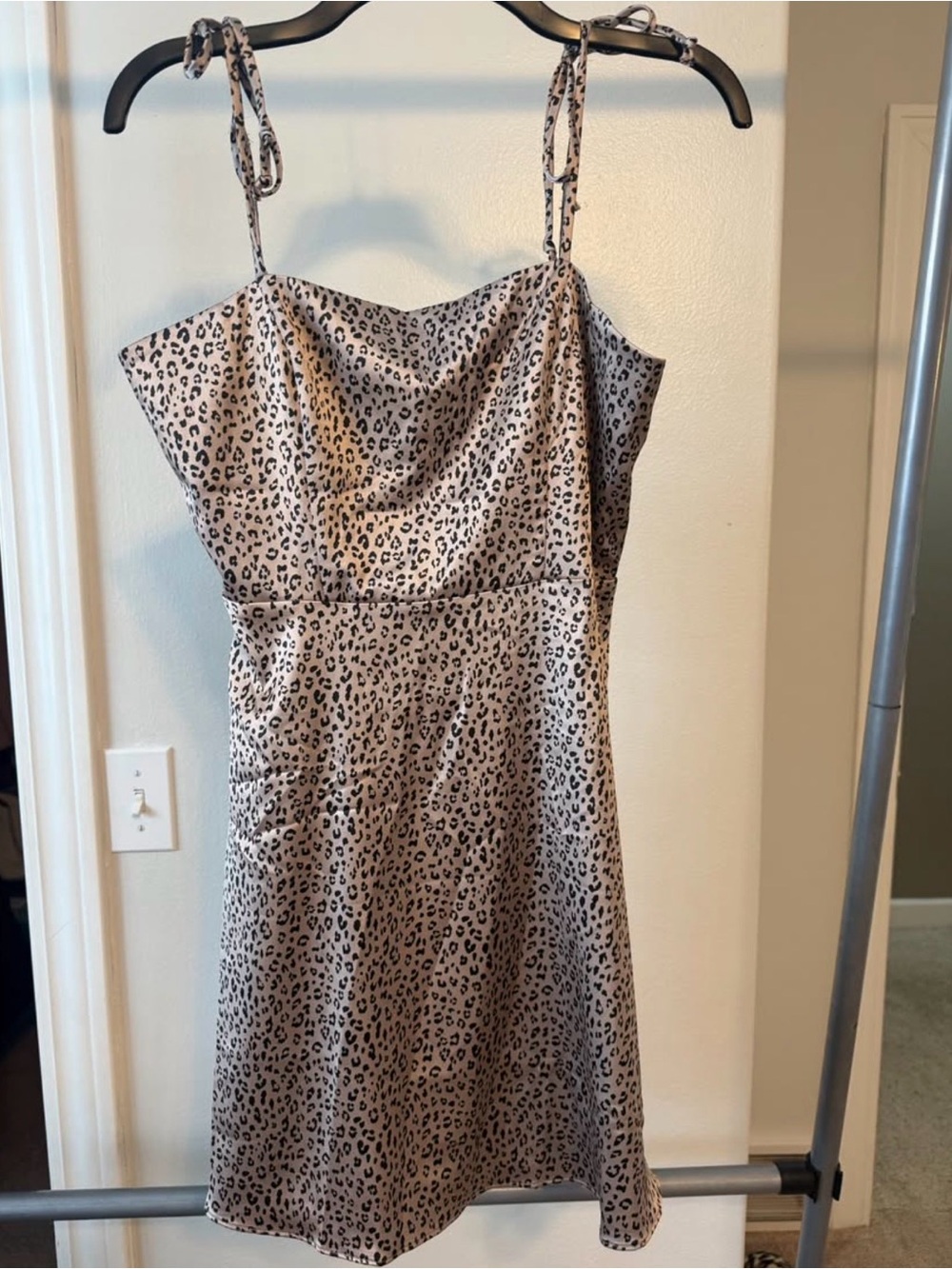 Cheetah Print Lola Grace Satin Dress